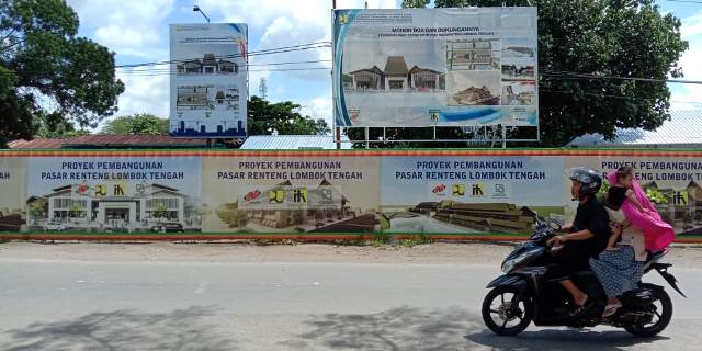 Proyek Pasar Renteng, Warga Tak Dilibatkan 1 f AAA pasar renteng 1