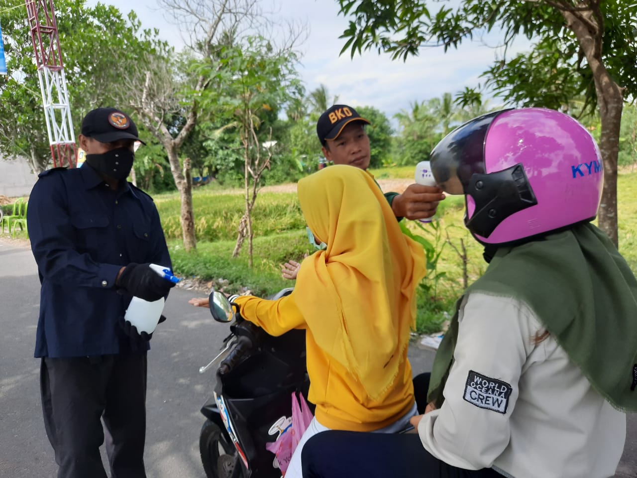 Pemdes Jago Berlakukan Karantina Wilayah 1 f AA portal
