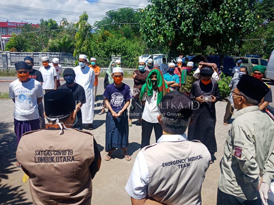 Alhamdulillah, 22 ODP Klaster Gowa Diizinkan Pulang 1 f melepas