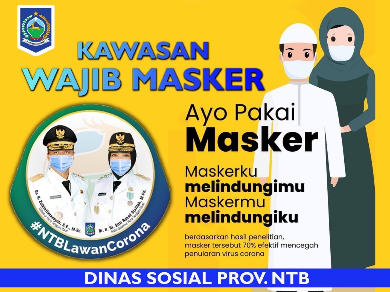 Tegas, Gubernur Keluarkan Instruksi Wajib Gunakan Masker ! 1 WhatsApp Image 2020 05 10 at 04.15.01