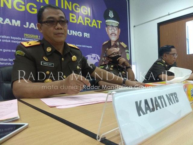 Soal Tanah di ITDC, Kejati NTB Pasang Badan 1 F Jumpa pers 1