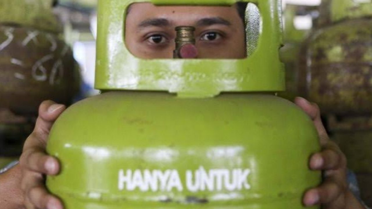 Maling Tabung Gas Elpiji Digebuk Massa 1 F elpiji ilustrasi
