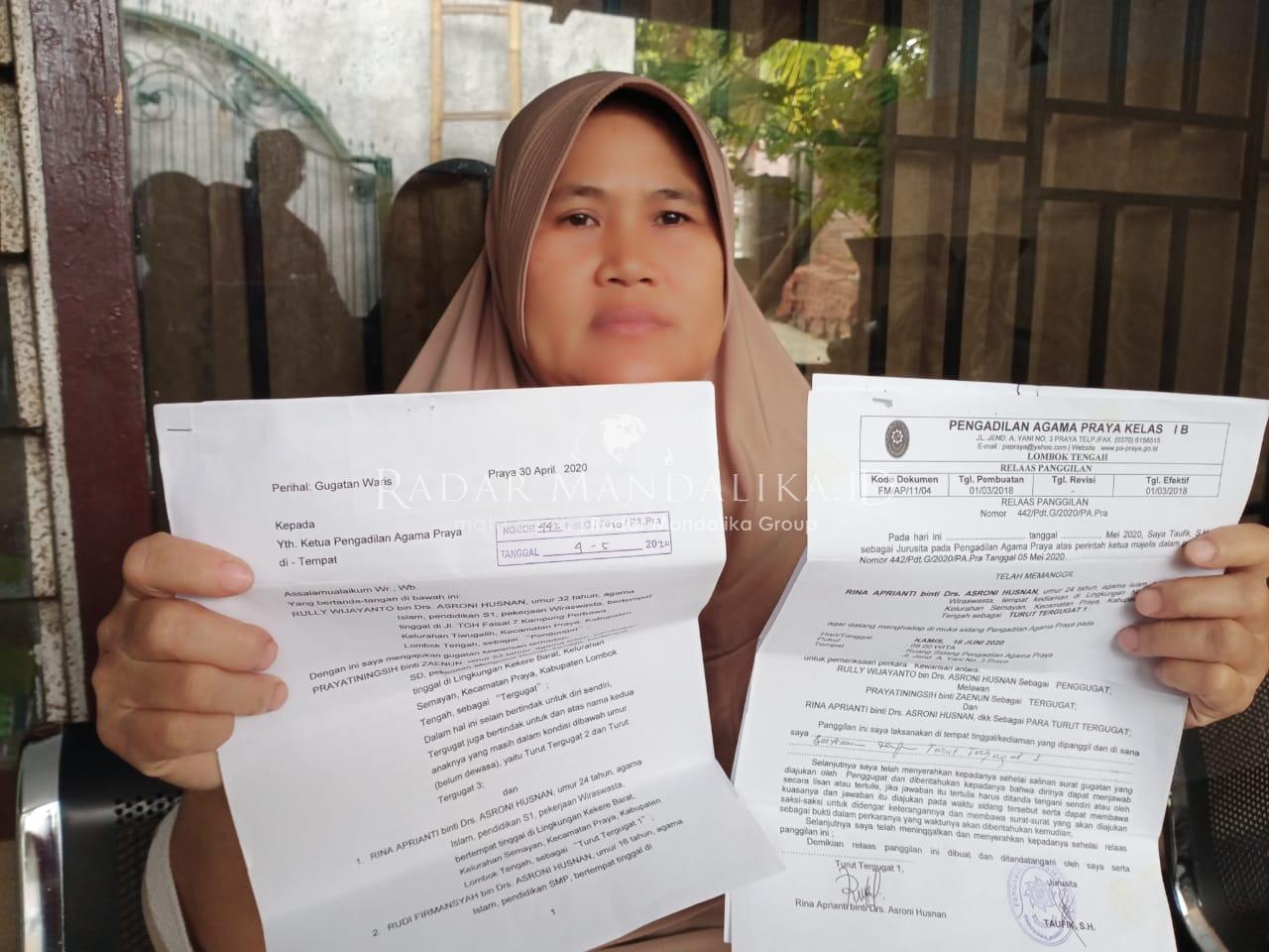 Gara-gara Ingin Warisan, Anak Gugat Ibu Kandung 1 F Ibu kandung 2