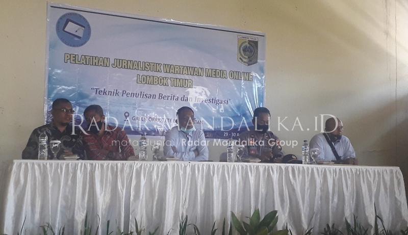 Wartawan Online Diberikan Ilmu Investigasi 1 F Pelatihan