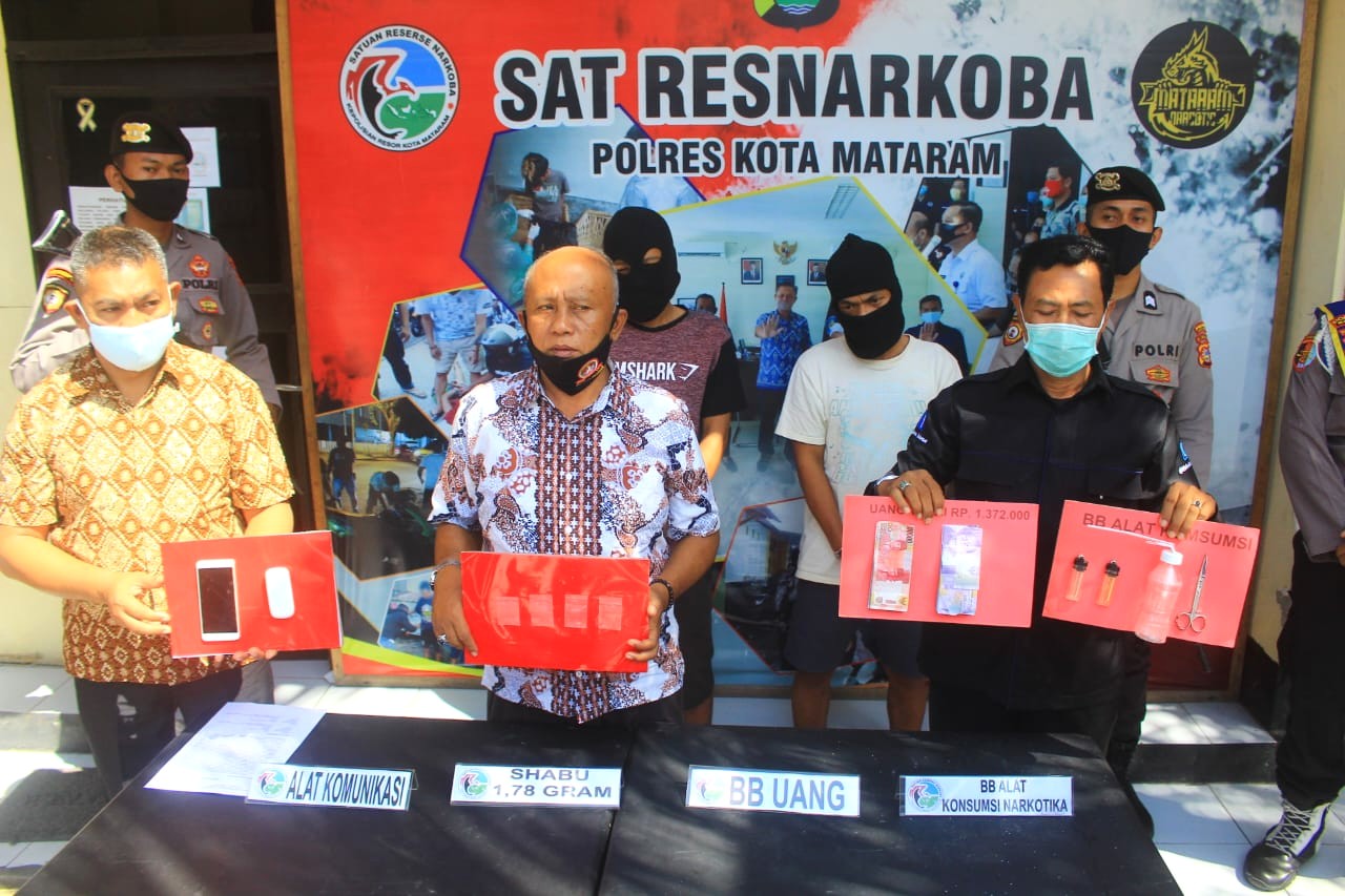 Pengedar Sabu Karang Bagu Diciduk 1 Ringkus