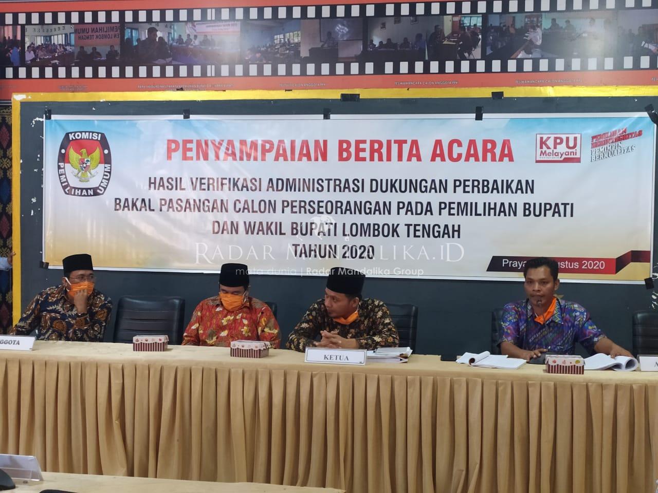 KPU Verifikasi Dukungan Perbaikan Calon Perseorangan 1 WhatsApp Image 2020 08 09 at 04.12.27