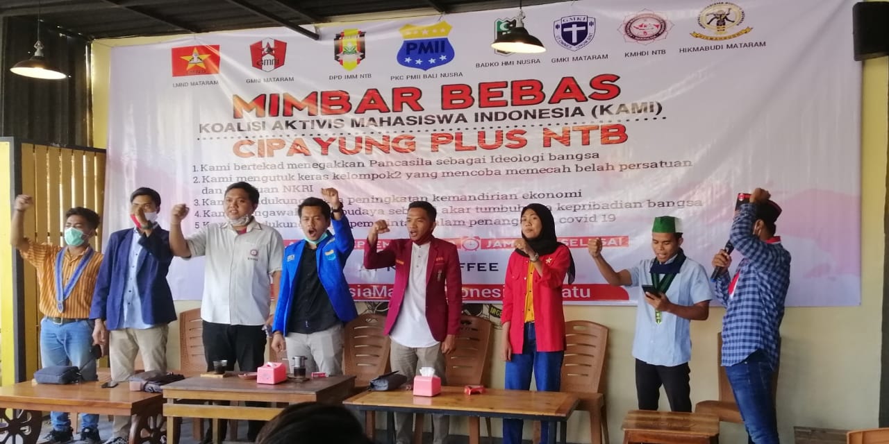Kelompok Cipayung Plus NTB Gelar Mimbar Bebas 1 F Deklarasi