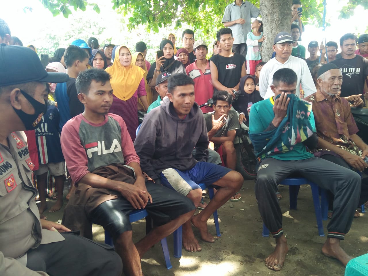 Dua Hari Dicari, Tiga Nelayan Ditemukan 1 F Nelayan