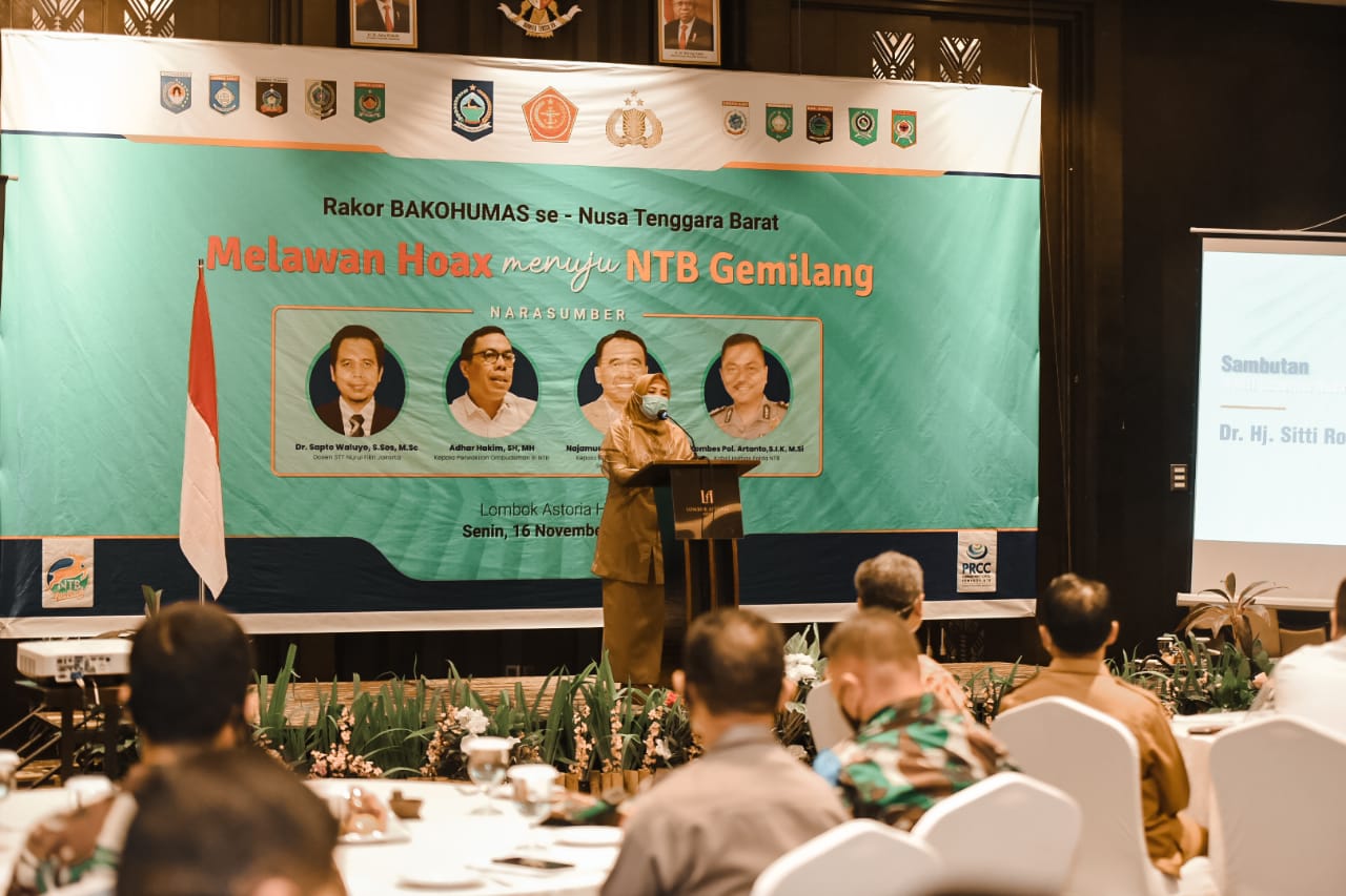 Rohmi Ajak Semua Elemen Bangun Sinergi Tangkal Hoaks 1 F Wagub 1