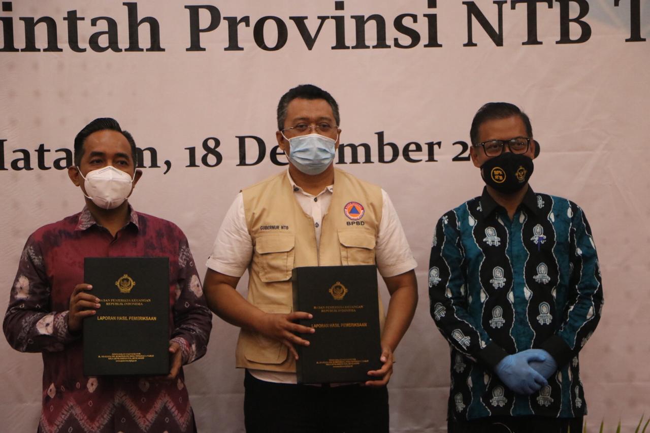 Dana Covid-19, BPK Temukan Kerugian Negara di NTB 1 F BPK