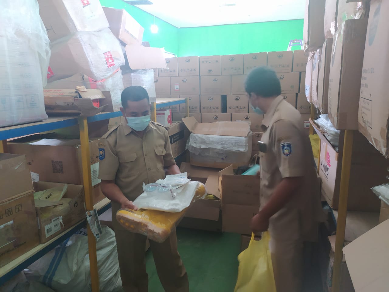 Stok APD Nakes Loteng Aman 1 F APD