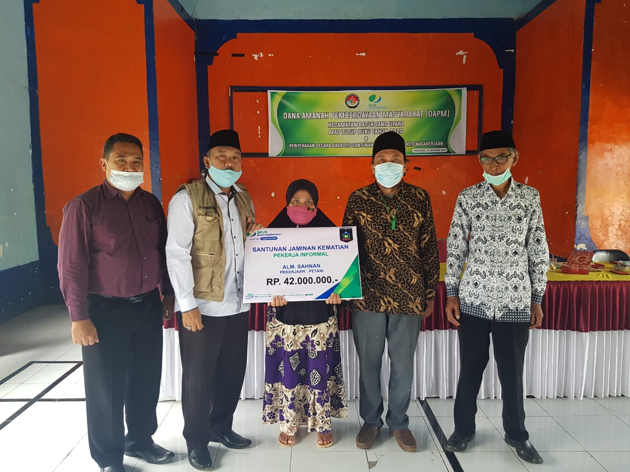 BPJS Ketenagakerjaan Kembali Serahkan Santunan Kematian 1 F BPJS