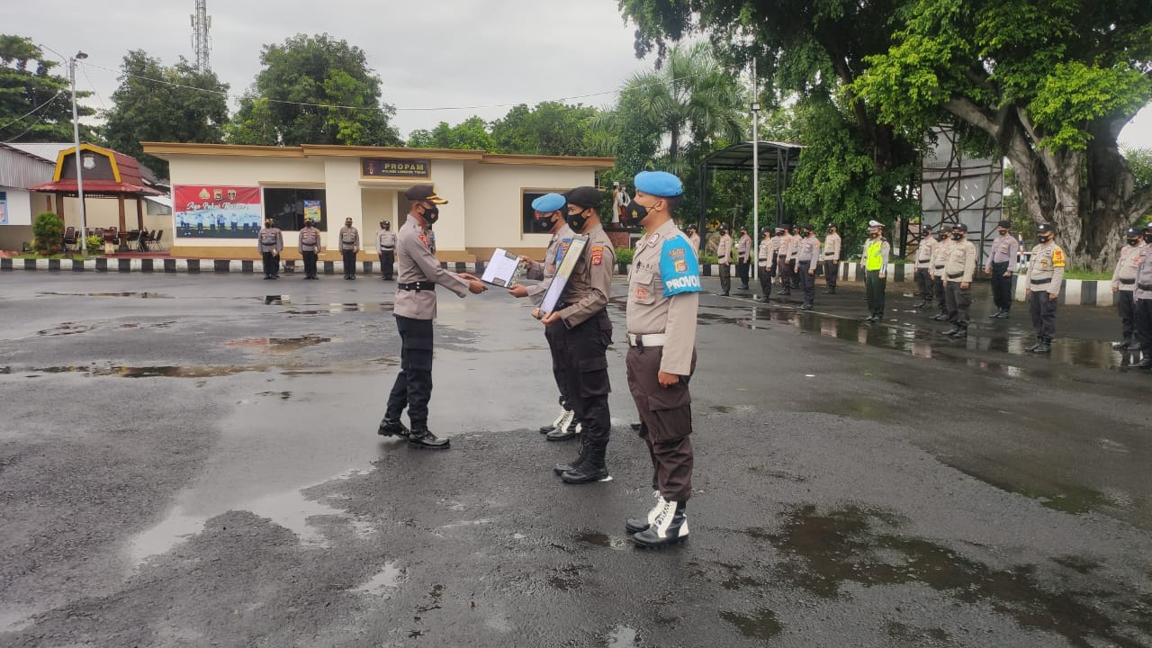 Satu Anggota Polres Lotim Dipecat 1 F PECAT