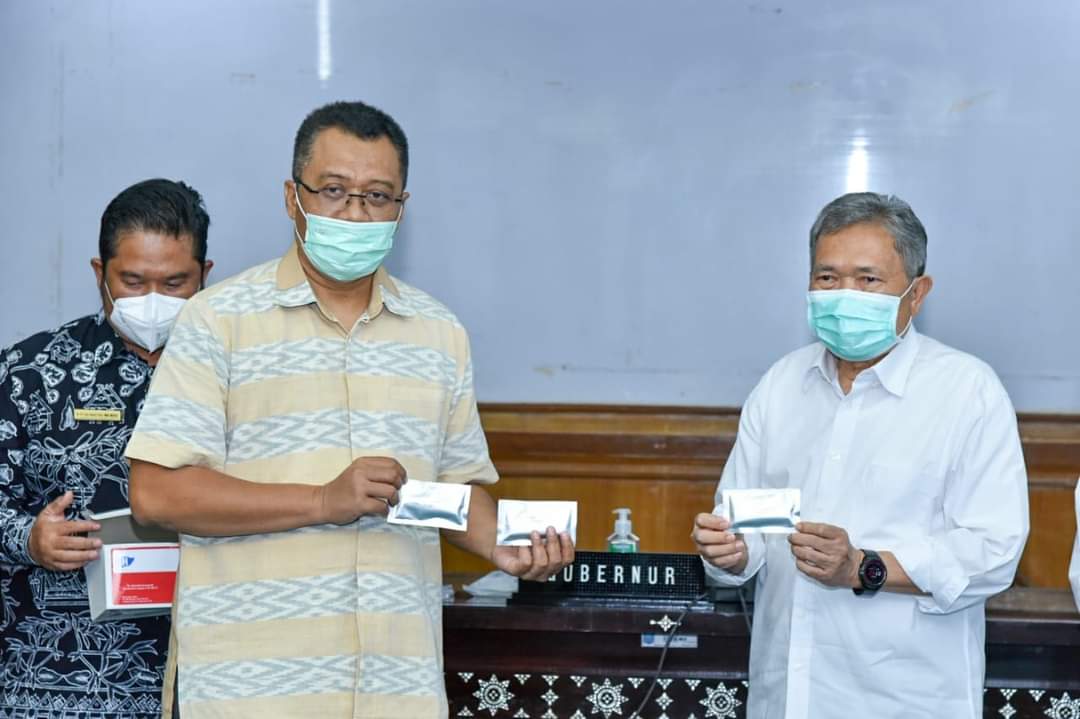 NTB Ciptakan Rapid Test Antigen 1 F Rapid menunjukkan