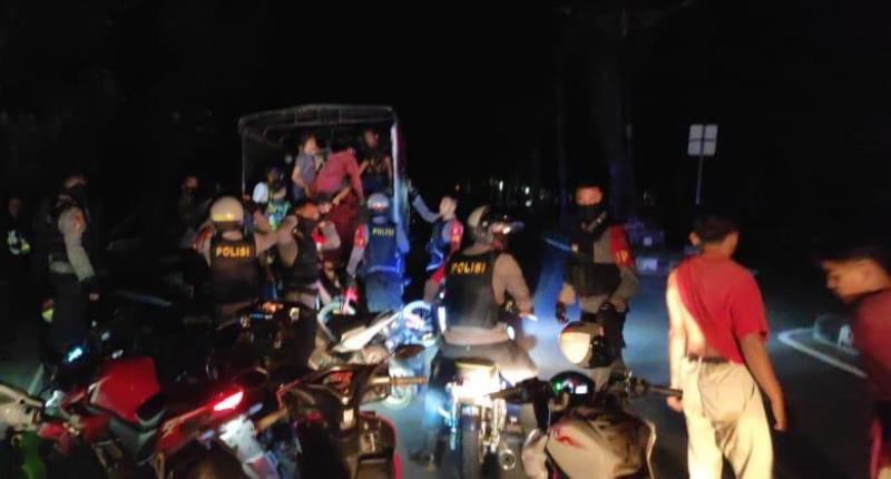 Bikin Resah, 32 Pembalap Liar Digulung Polisi 1 f bALAPAN LIAR