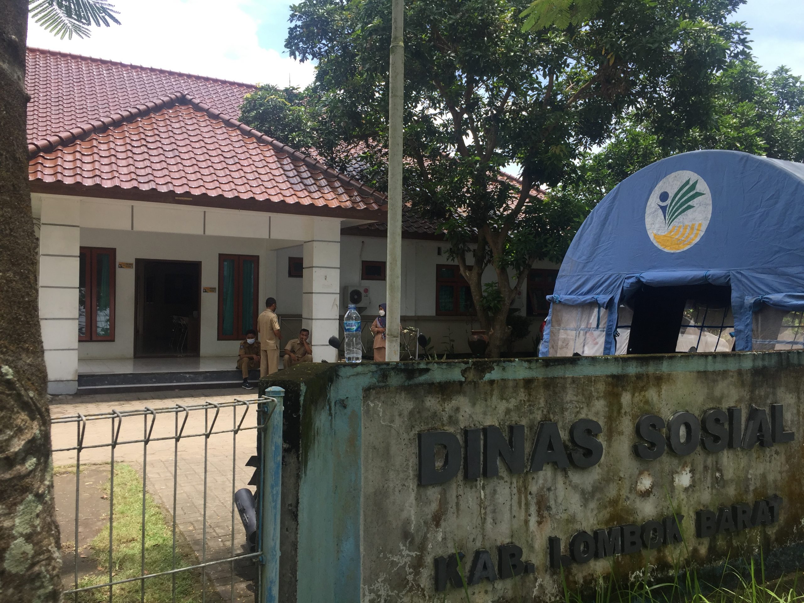 Sembilan Pegawai Korona, Dinsos Lobar Tutup 1 F PROKES. scaled