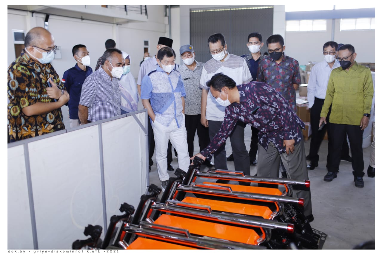 Menteri PPN/ Bappenas Optimis, Industrialisasi di NTB Berdampak Nasional 1 IMG 20210502 WA0034
