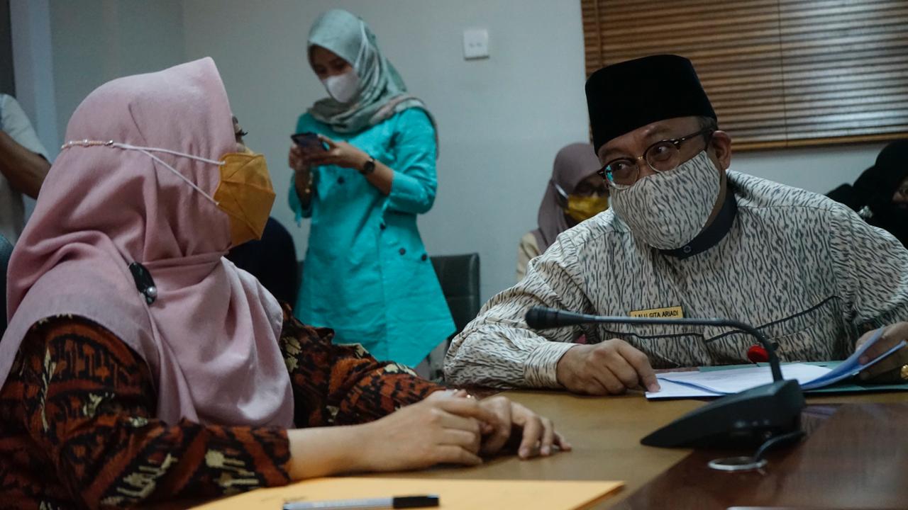Bendung Korupsi Barang dan Jasa Melalui Aplikasi BELA, Wagub NTB Hadiri Rapat Bersama KPK 1 IMG 20210507 WA0053