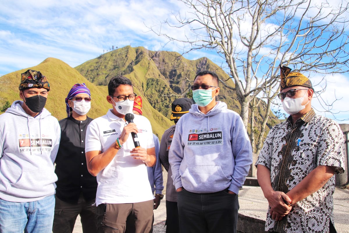 Nginap di Sembalun, Sandiaga Uno Yakin Dengan Kebangkitan Pariwisata NTB 1 IMG 20210507 WA0054