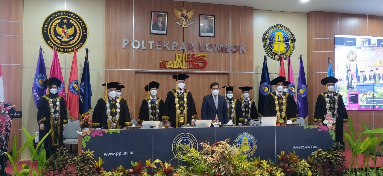 Dies Natalis ke-5 Poltekpar Lombok, Bangun Kolaborasi SDM Andal 1 IMG 20210508 WA0001