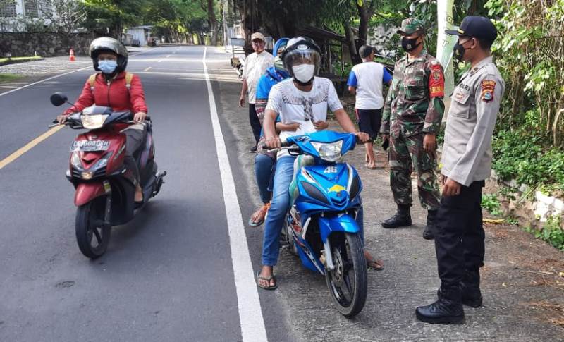 Masuk Lombok Utara Dites Bebas Covid-19 1 f penjagaan