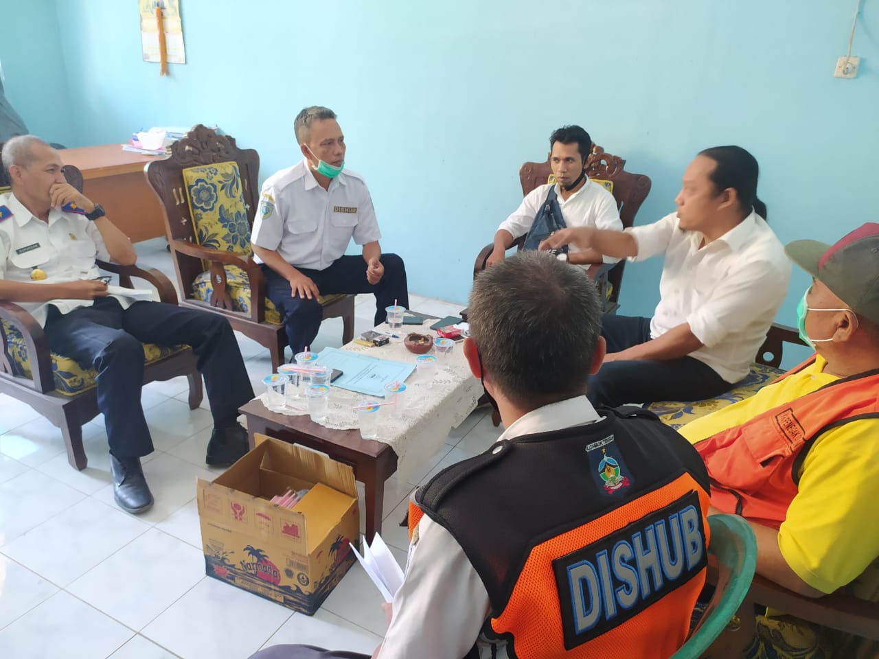 Jukir Pasar Renteng Geruduk Kantor Dishub 1 F Jukir