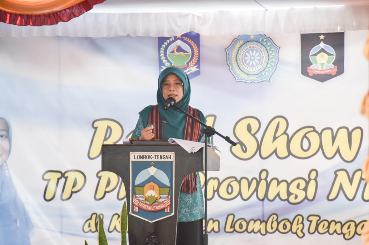 Bunda Niken Tegaskan PKK NTB Siap Menjadi Organisasi Modern 1 IMG 20210616 WA0001