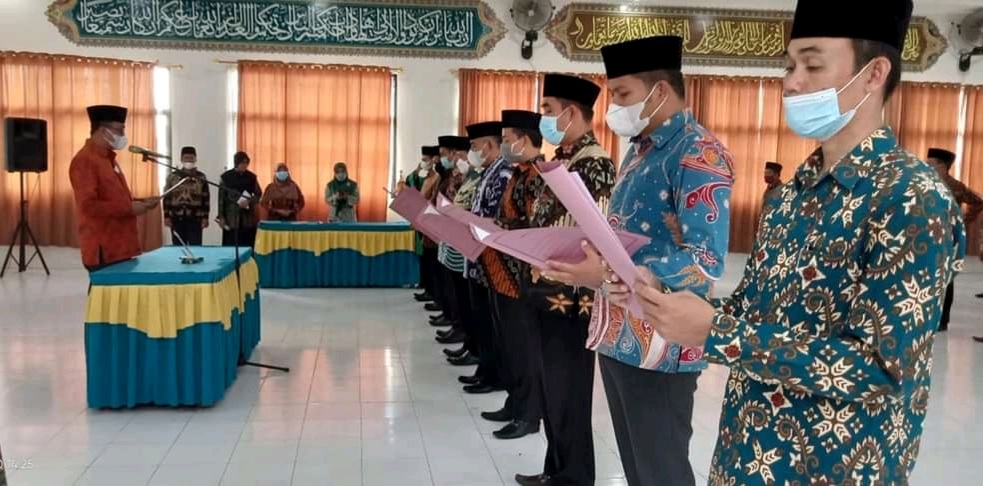 10 Kepala Madrasah Negeri Kena Mutasi 1 Lantik