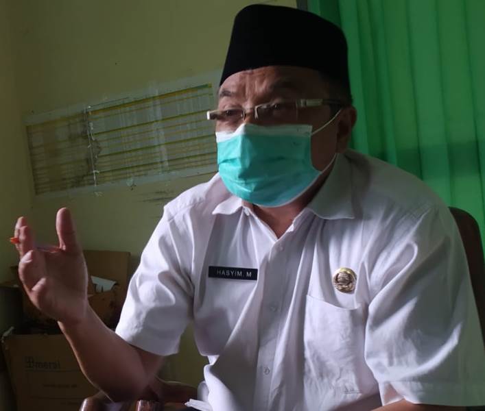 Hasyim Klarifikasi Soal Capaian Vaksinasi di Loteng 1 F H Hasyim