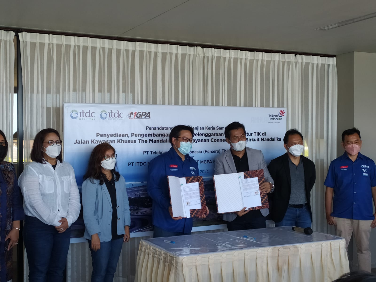 Prioritas WSBK-MotoGP, Telkom Siapkan Tiga Jalur 1 F Mou 1