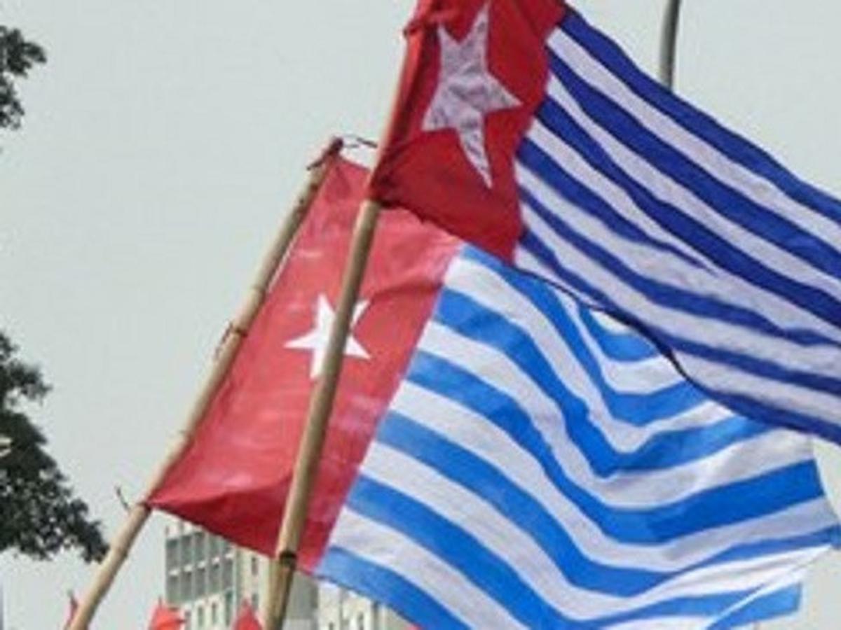 F ilustrasi bendera kejora