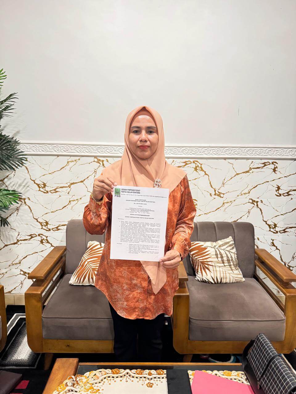 Nadirah Al-Habsyi Resmi Terima SK DPP, Babak Baru PBB NTB Mendulang Kemenangan 2029