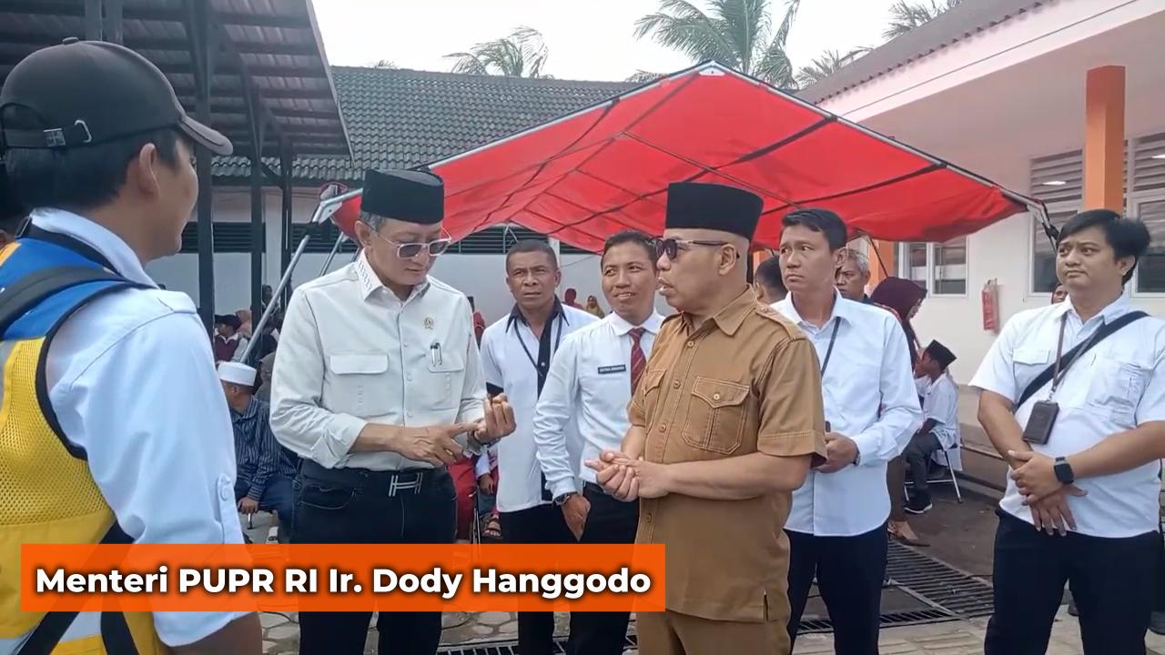 Menteri PUPR RI Ir. Dody Hanggodo Kunjungi Sekolah Rakyat Rintisan di Lobar.