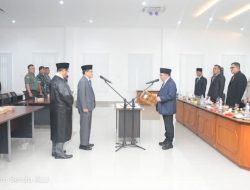 Sahabudin Dilantik Jadi Penjabat Sekda KLU