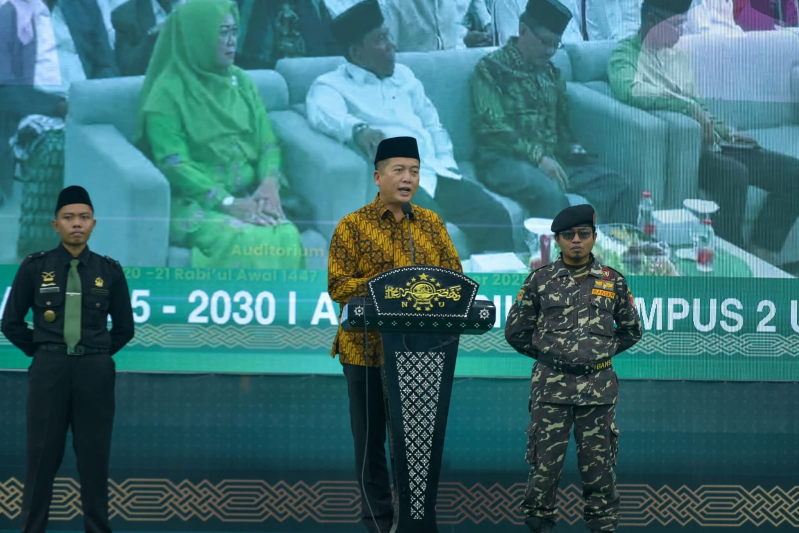 Gubernur Iqbal Menitip Diri Berkhidmat di NU