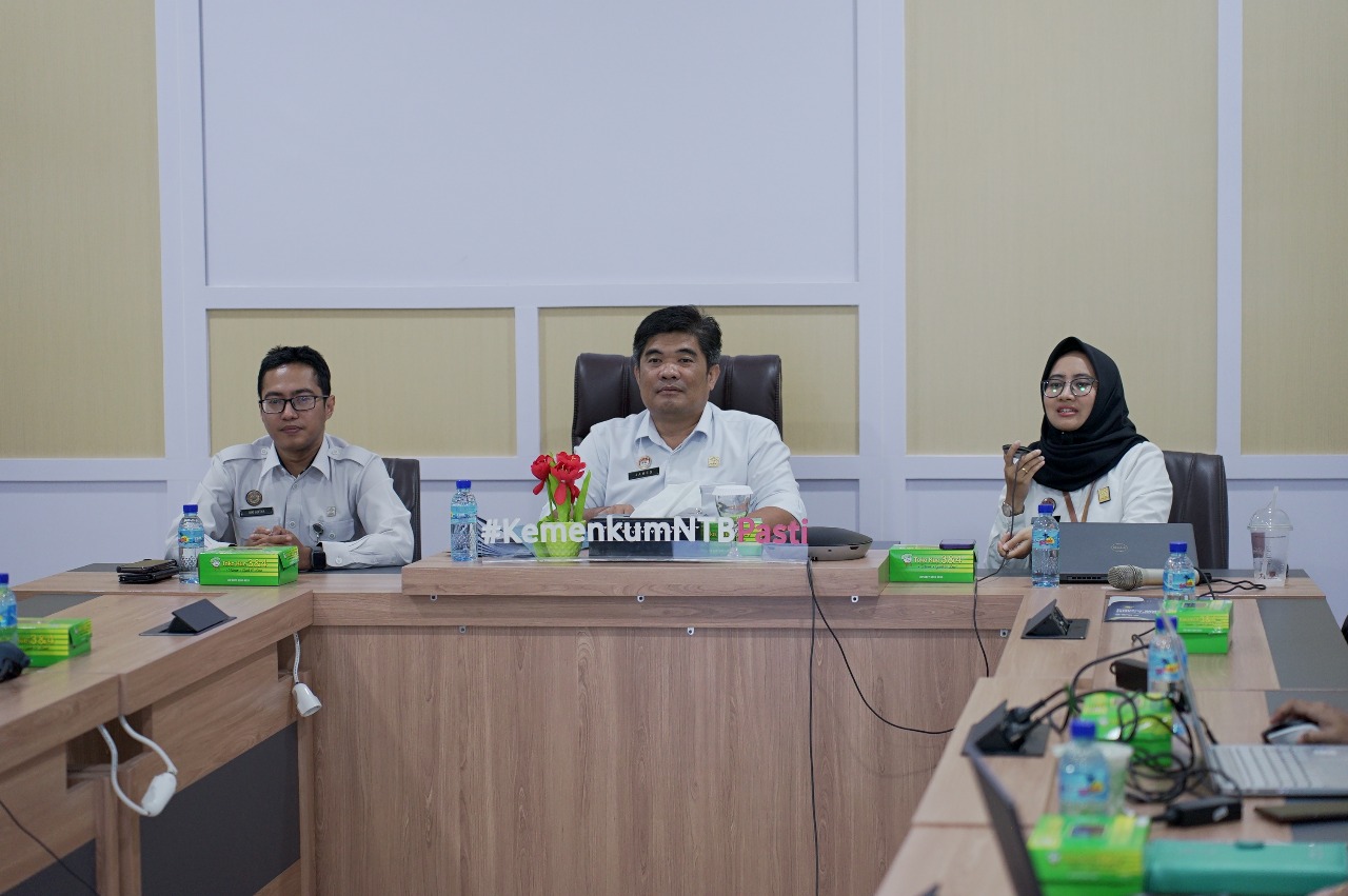 Kemenkum NTB dan BPHN Bahas Evaluasi Perda Terkait Permukiman Kumuh