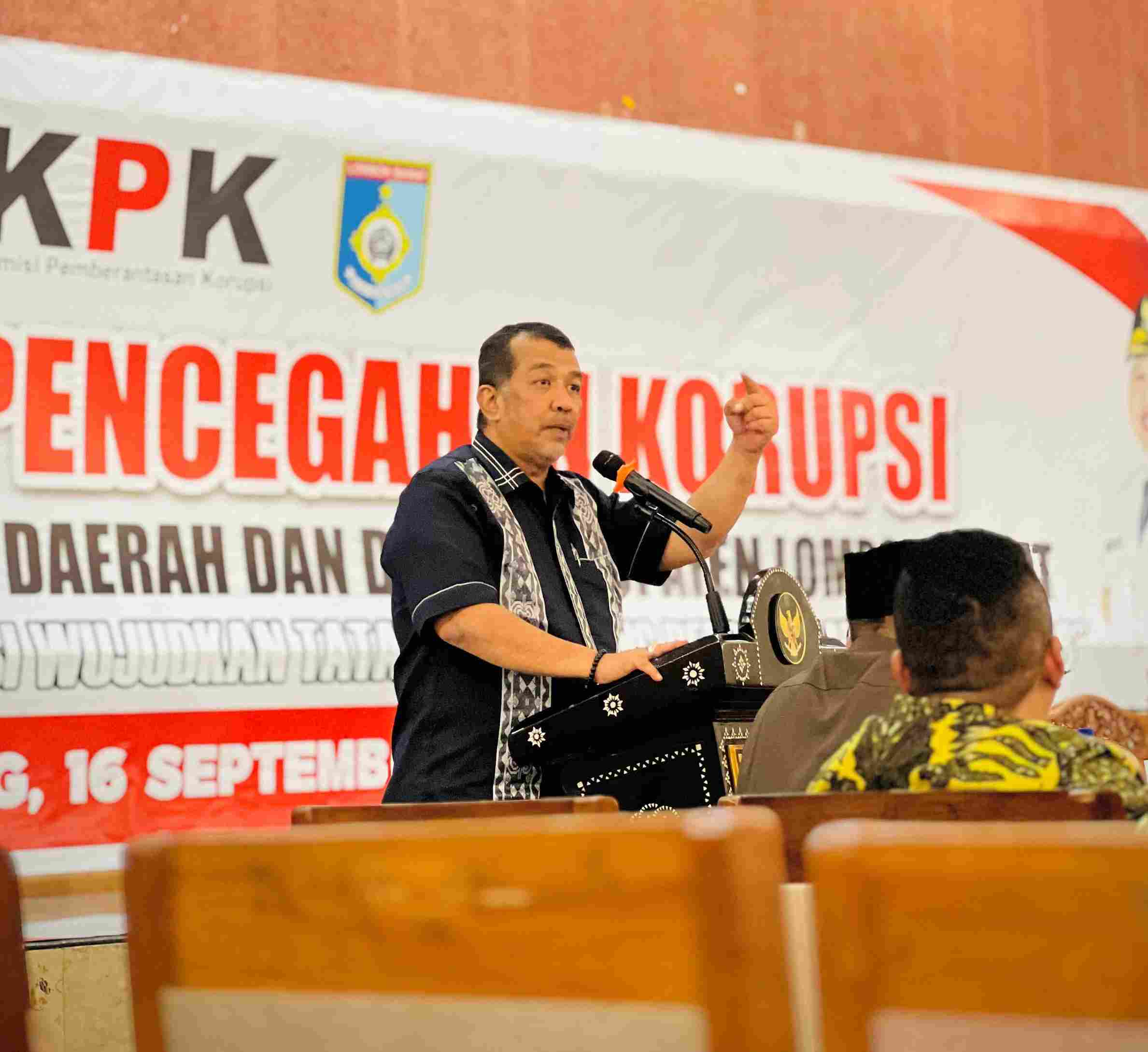 Di Lobar, KPK Ingatkan Soal Titik Rawan Korupsi