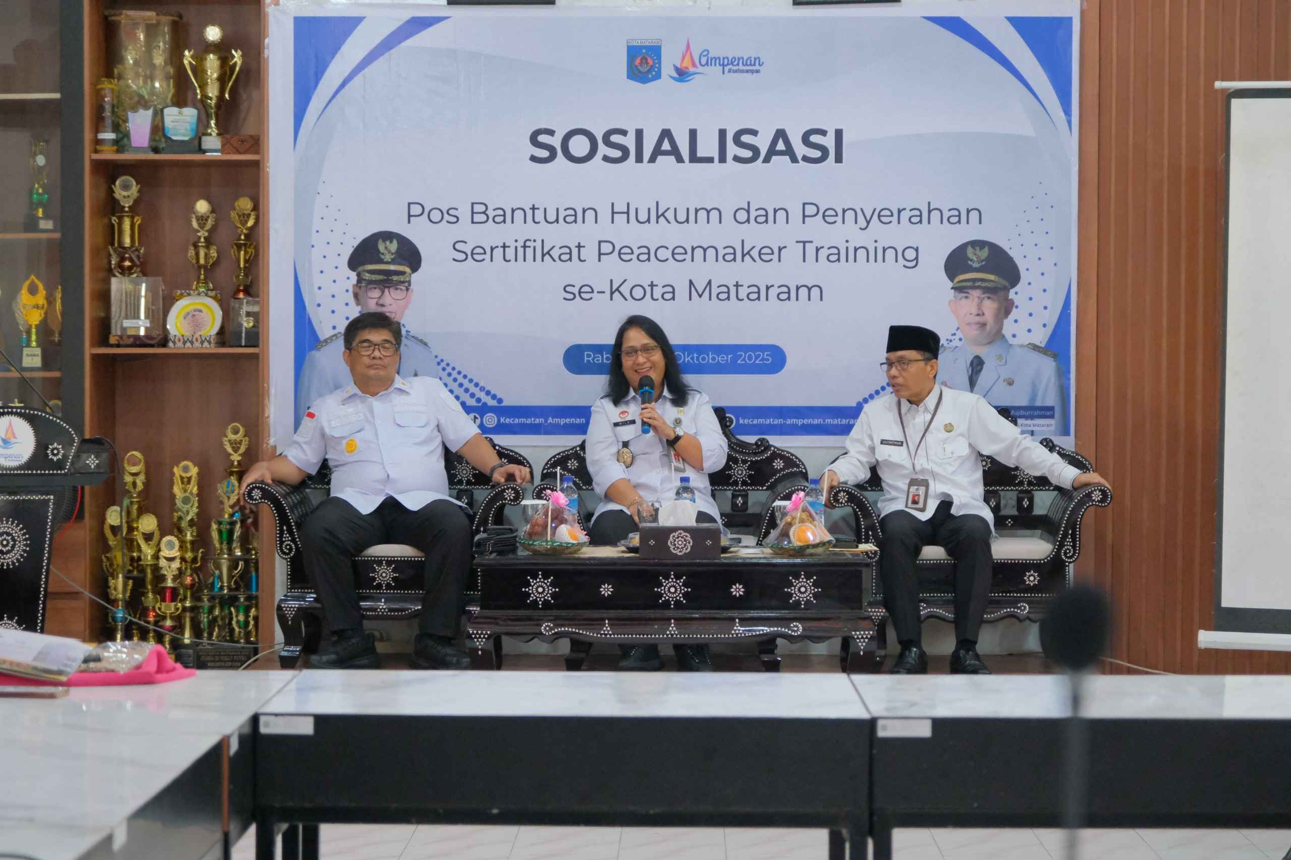 Pemudah Akses Bantuan Hukum untuk Masyarakat, Kemenkum NTB Terus Gencarkan Sosialisasi Posbankum ‎