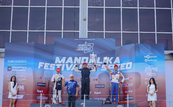 Demas Agil Menangi Race 1 Subaru BRZ Super Series di Mandalika