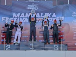 Romy Tahrizi Juara Race 1 Krida Agya OMR di Mandalika, H Doni Damara dan Ferry Andrea Saputra Lengkapi Podium