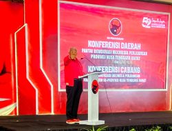 H. Rachmat Hidayat Kembali Pimpin DPD PDI Perjuangan NTB Periode 2025-2030