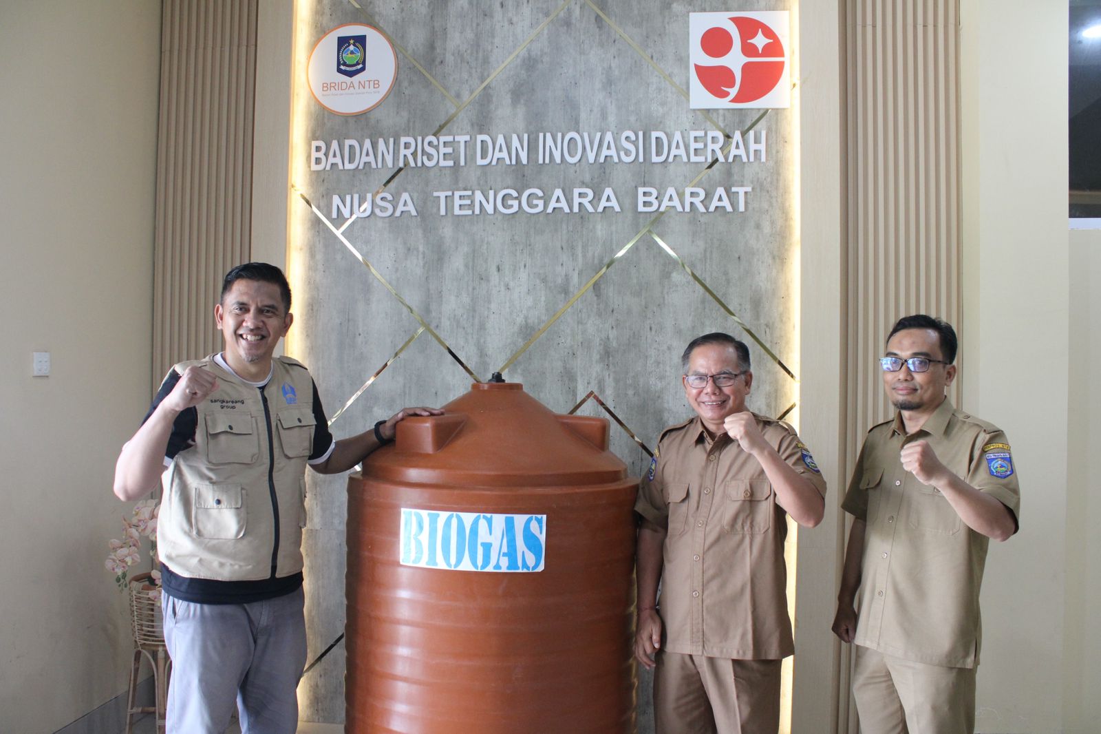 Libatkan Peneliti Unram BRIDA NTB Riset Pengolahan Sampah Menjadi Biogas