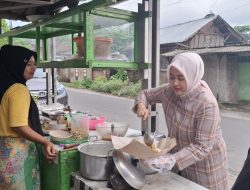 Lapar Setelah Reses Dewan Megawati Lestari Terciduk Beli Nasi Bungkus