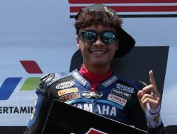 Pembalap Asal NTB Aldias Finis kedua di Superpole National Sport 150cc MRS 2025