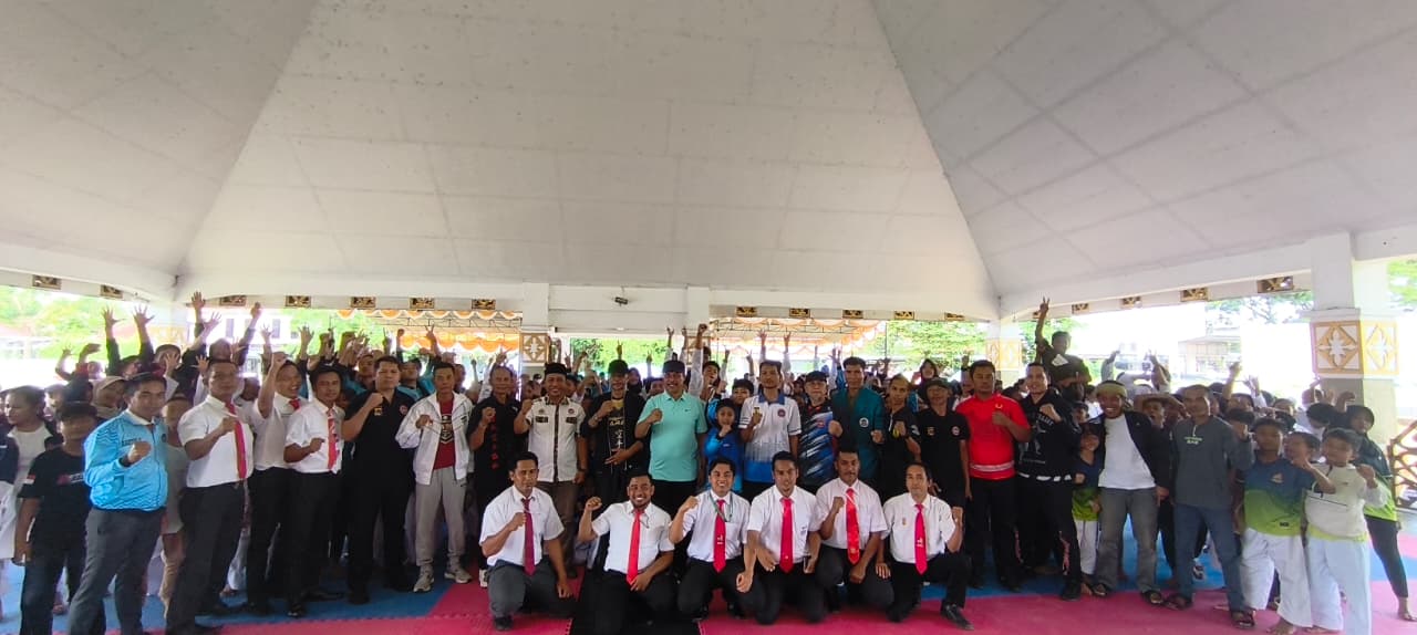 Kejuaraan Karate Antar Pelajar Lombok Tengah Digelar