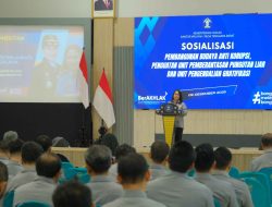 Bangun Lingkungan Kerja Bebas Pungli, Kanwil Kemenkum NTB Gelar Sosialisasi Pembangunan Budaya Anti Korupsi