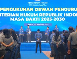 Pengukuhan Pengurus KORPRI Kementerian Hukum 2025–2030, Kanwil Kemenkum NTB Dukung Penguatan ASN