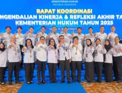 Kakanwil Kemenkum NTB Pimpin Pemaparan Hasil Komisi Rakordal dan Refleksi Akhir Tahun 2025