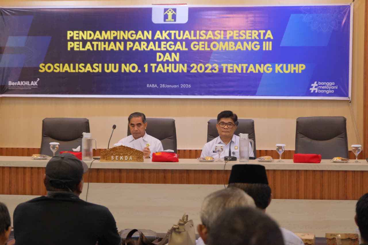 Kemenkum NTB Dampingi Aktualisasi Peserta Pelatihan Paralegal Gelombang III di Kota Bima