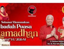 Rachmat Hidayat dan Selly Andayani sampaikan Pesan Keberagaman lewat Baliho Ramadan